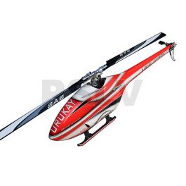 SG754 SAB Goblin URUKAY Red/White Kit with 2 Bladed Rotor and Blades  